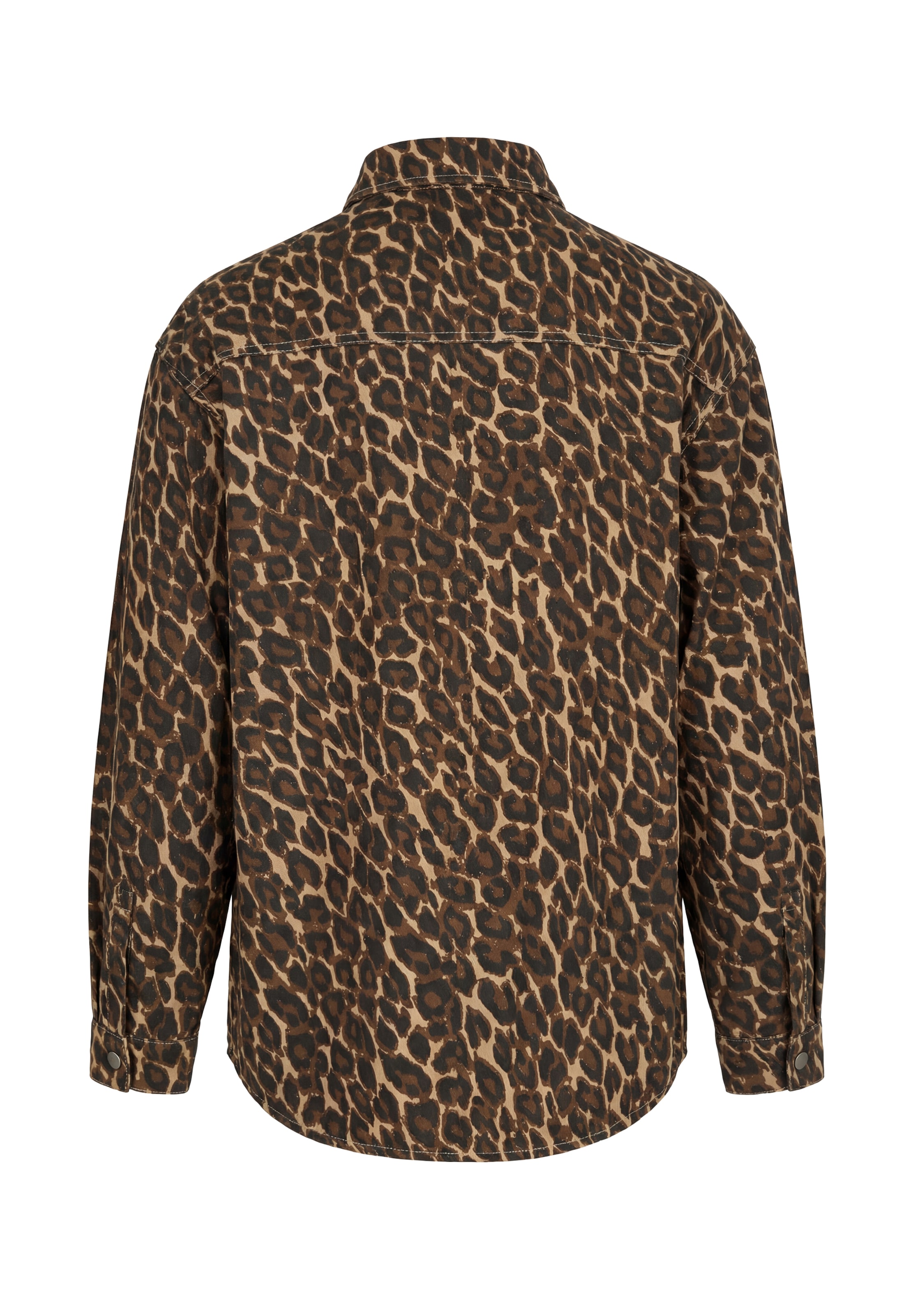 Veste mi-saison faina en marron