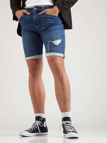 Only & Sons Слим Джинсы 'ONSPLY' в Синий: спереди