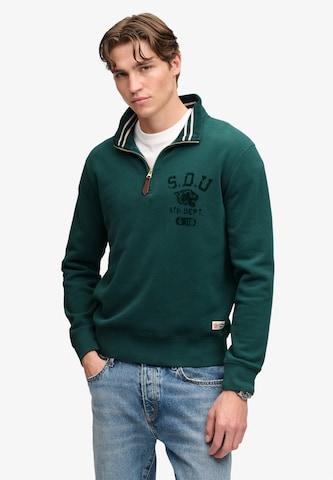 Superdry & Co Sweatshirt in Groen: voorkant
