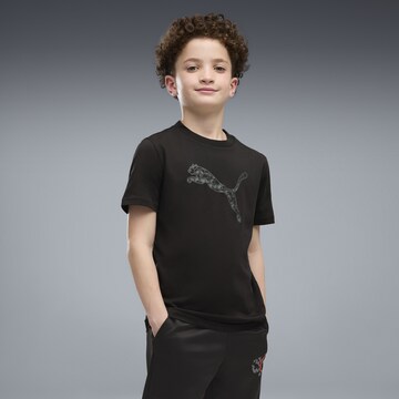 PUMA Funktionsshirt in Schwarz: Vorderseite