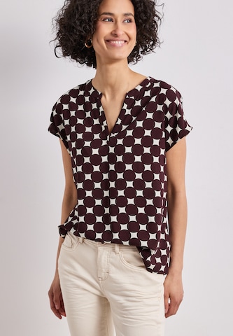 STREET ONE Blouse in Red: front