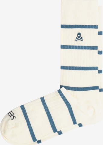 Scalpers Socks in Beige: front