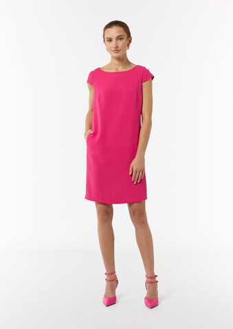 COMMA Kleid in Pink: Vorderseite