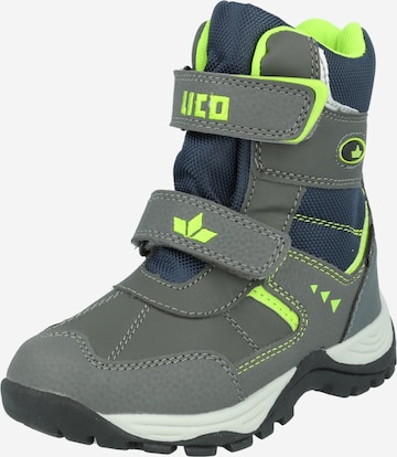 LICO - Bota de neve 'Asker' em cinzento: frente