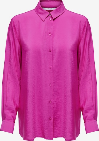 ONLY Блуза 'Sandy Life' в розово: отпред