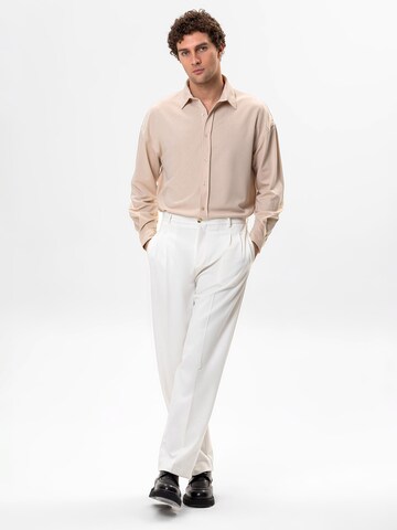Fit confort Chemise Antioch en beige