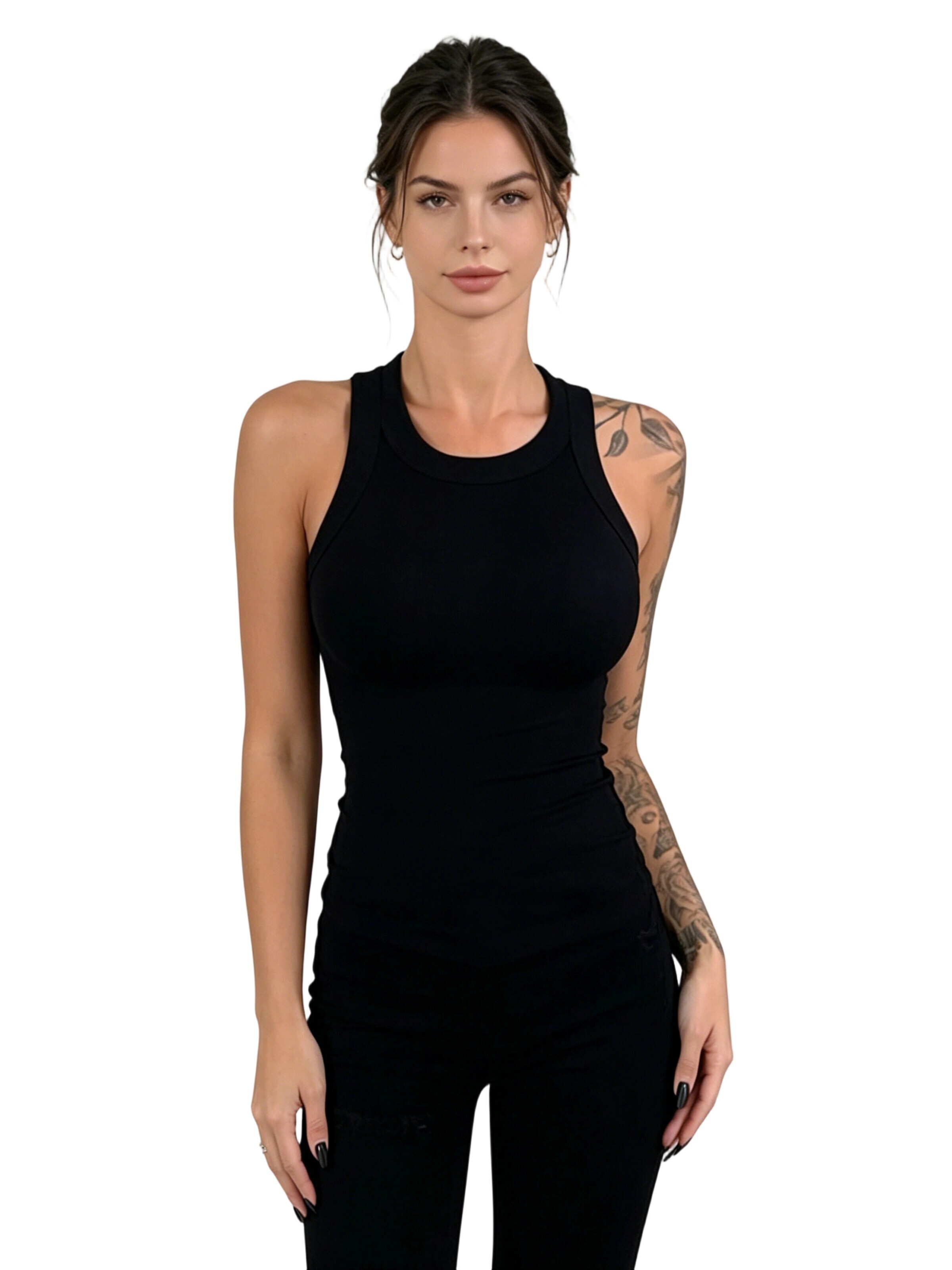 Yesfashion Top‌‌‌‌‌‌‌‌ in Schwarz: Vorderseite