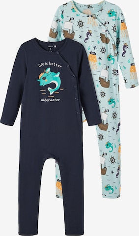 Pyjama 'OCEAN' NAME IT en bleu : devant