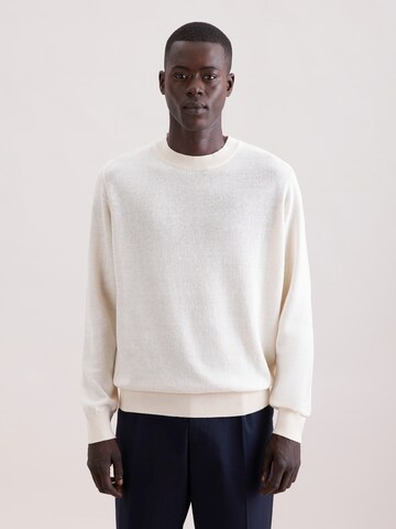 SEIDENSTICKER Sweater in White: front