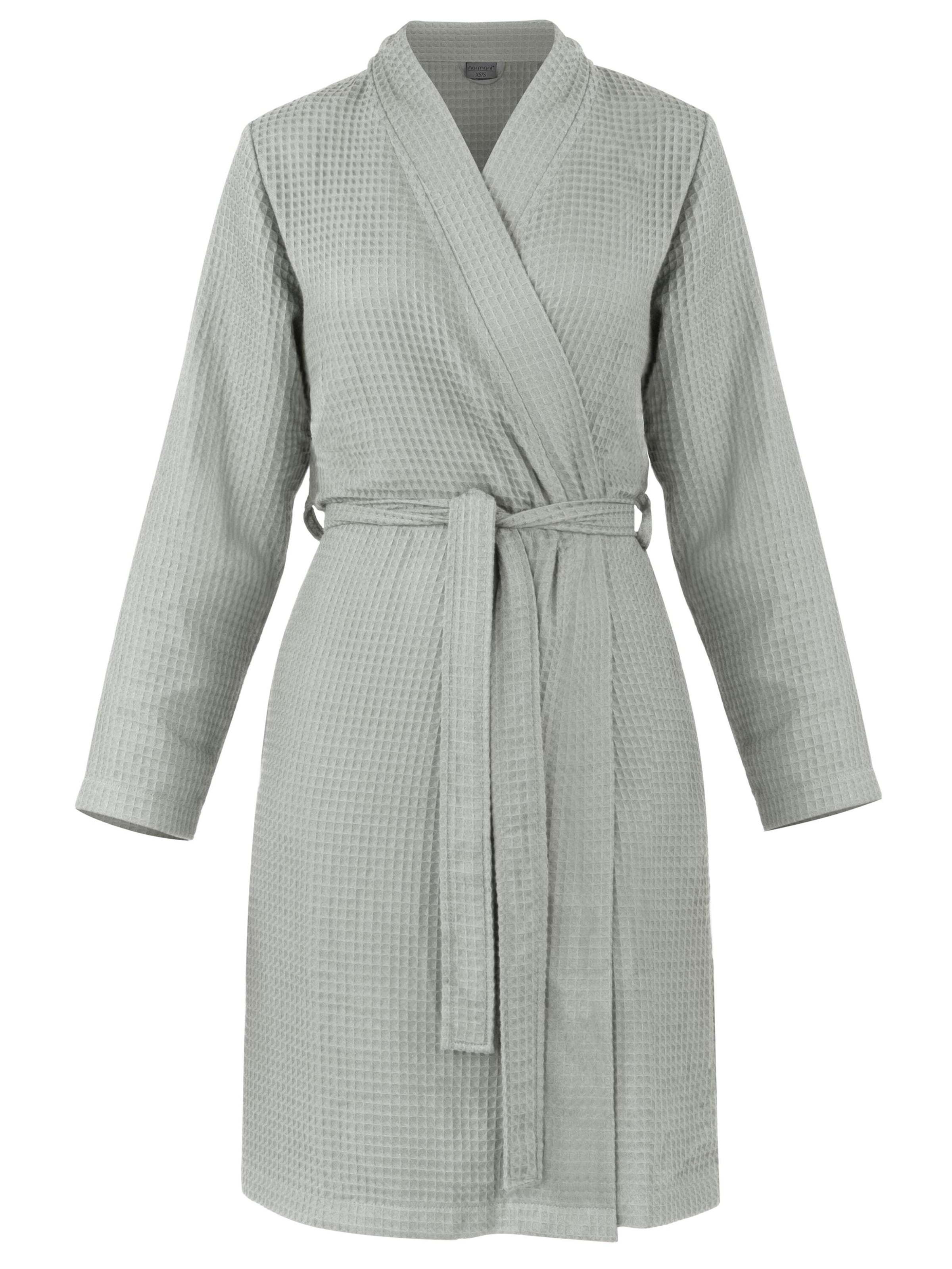Robe de chambre 'Manisa' normani en gris : devant