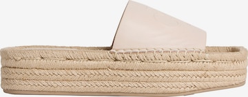 Mule 'Ebeth' Calvin Klein en rose : devant