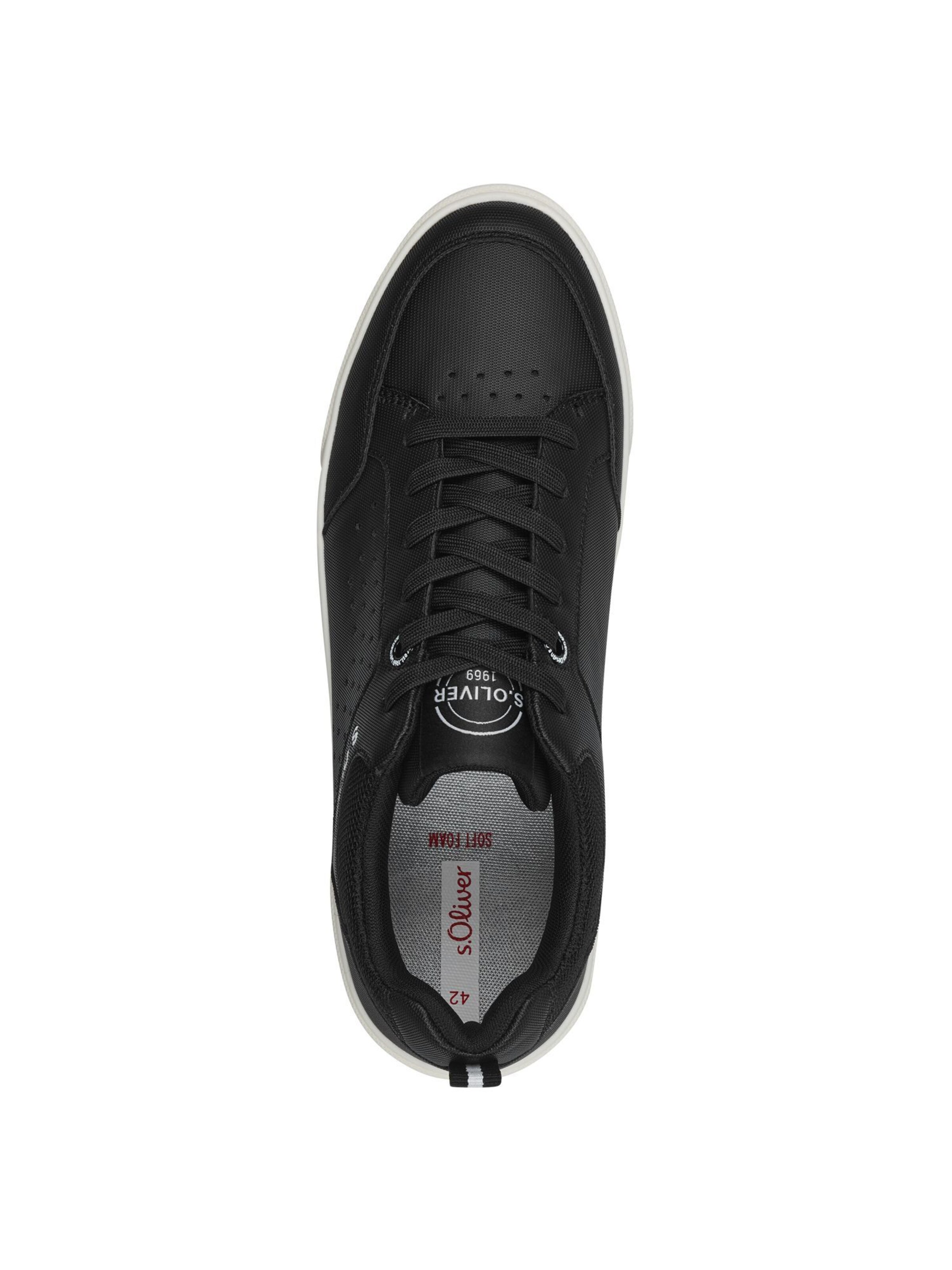 s.Oliver Sneaker in Schwarz