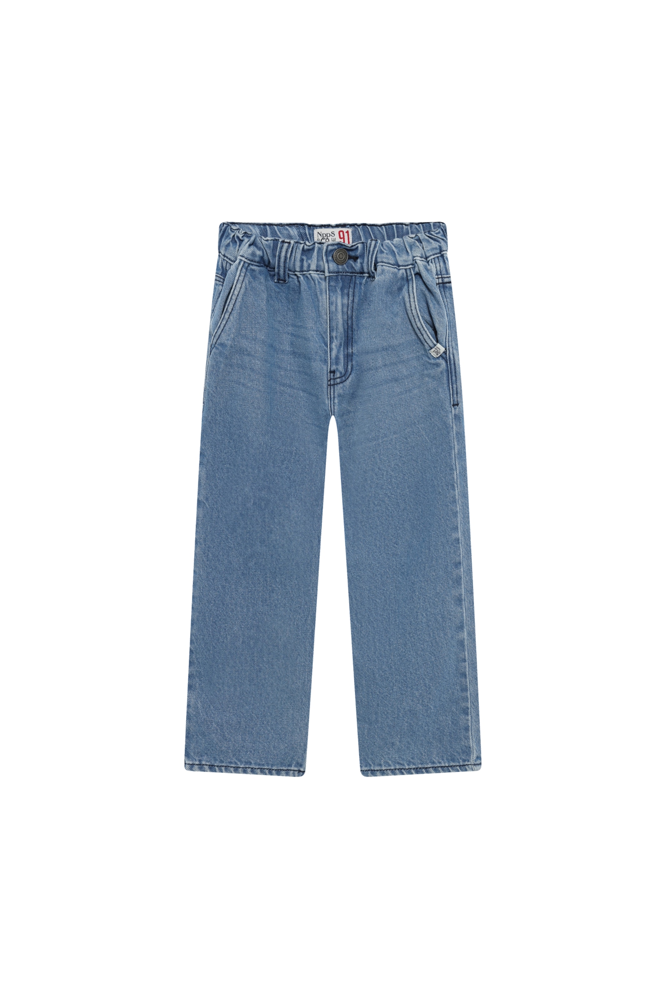 Noppies Regular Jeans in Blau: Vorderseite