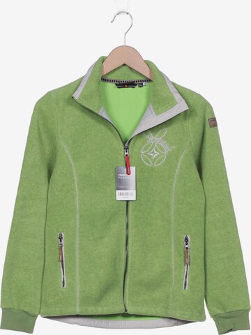ICEPEAK Sweatshirt & Zip-Up Hoodie in S in Green: front