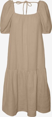 VERO MODA Zomerjurk 'Natali Nia' in Beige: voorkant