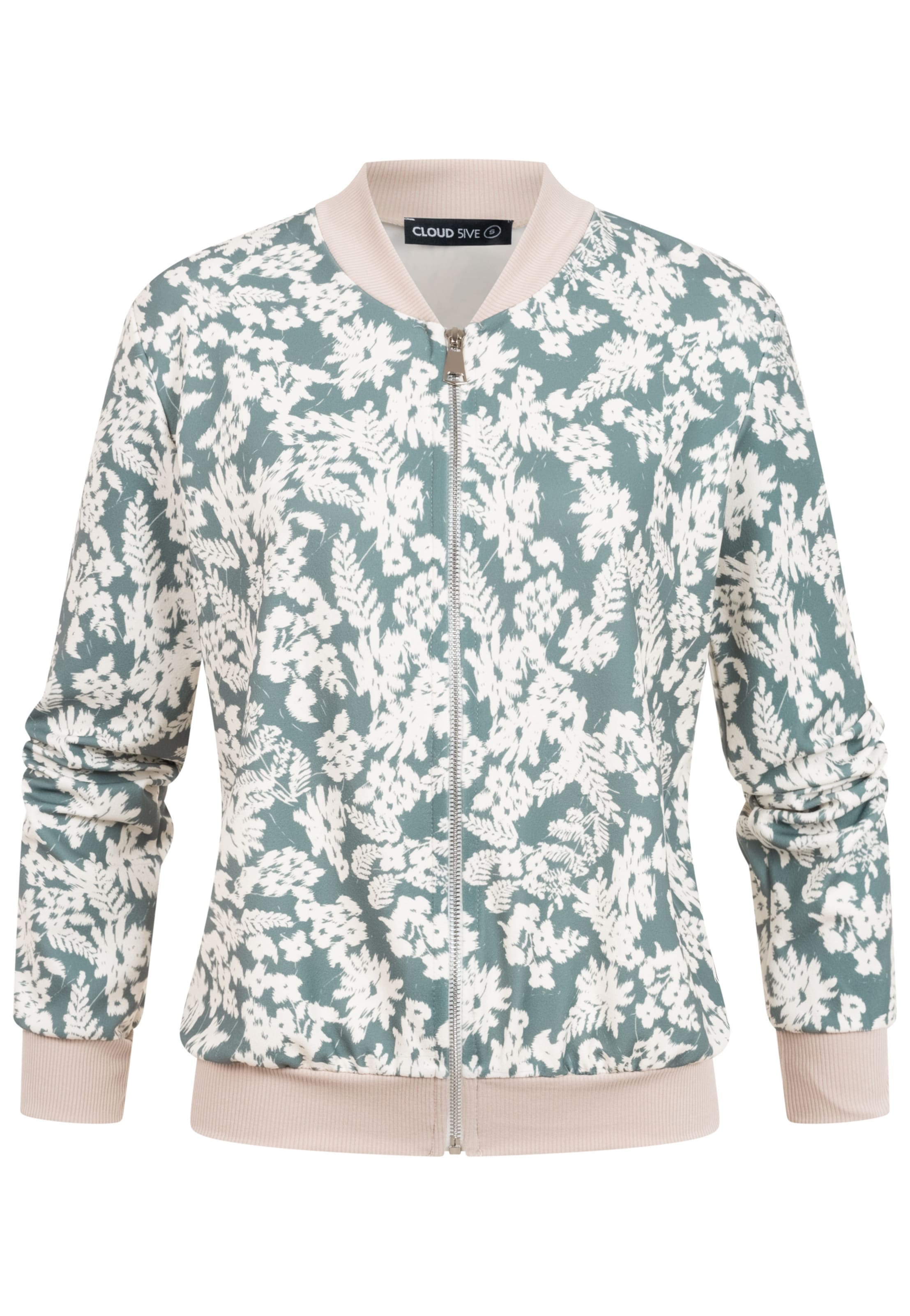 Giacca di mezza stagione di Cloud5ive in verde: frontale