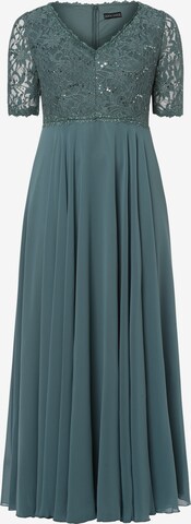Ambiance Evening Dress in Green: front