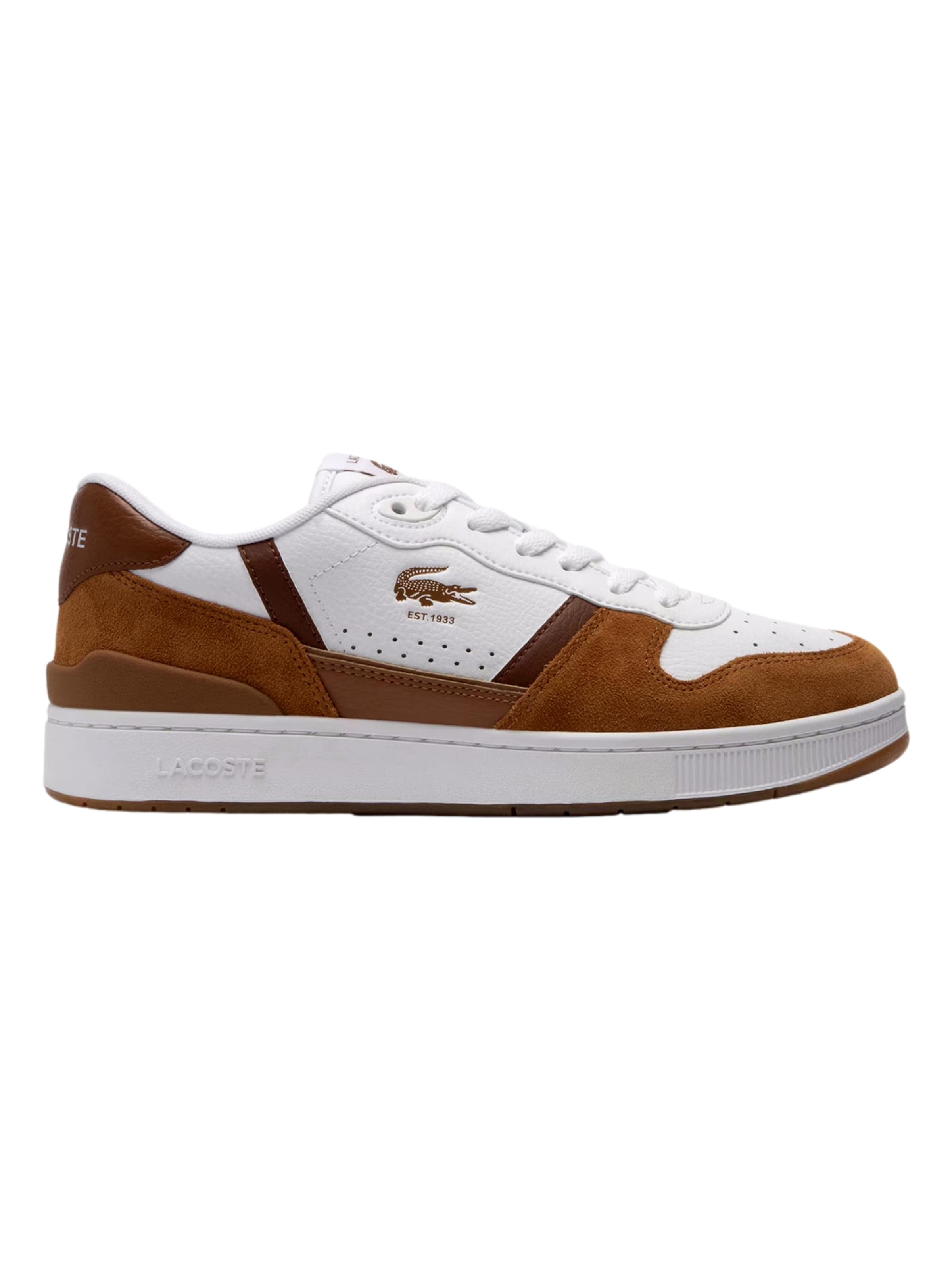 LACOSTE Sneaker low 'T-Clip Set' i hvid: forside