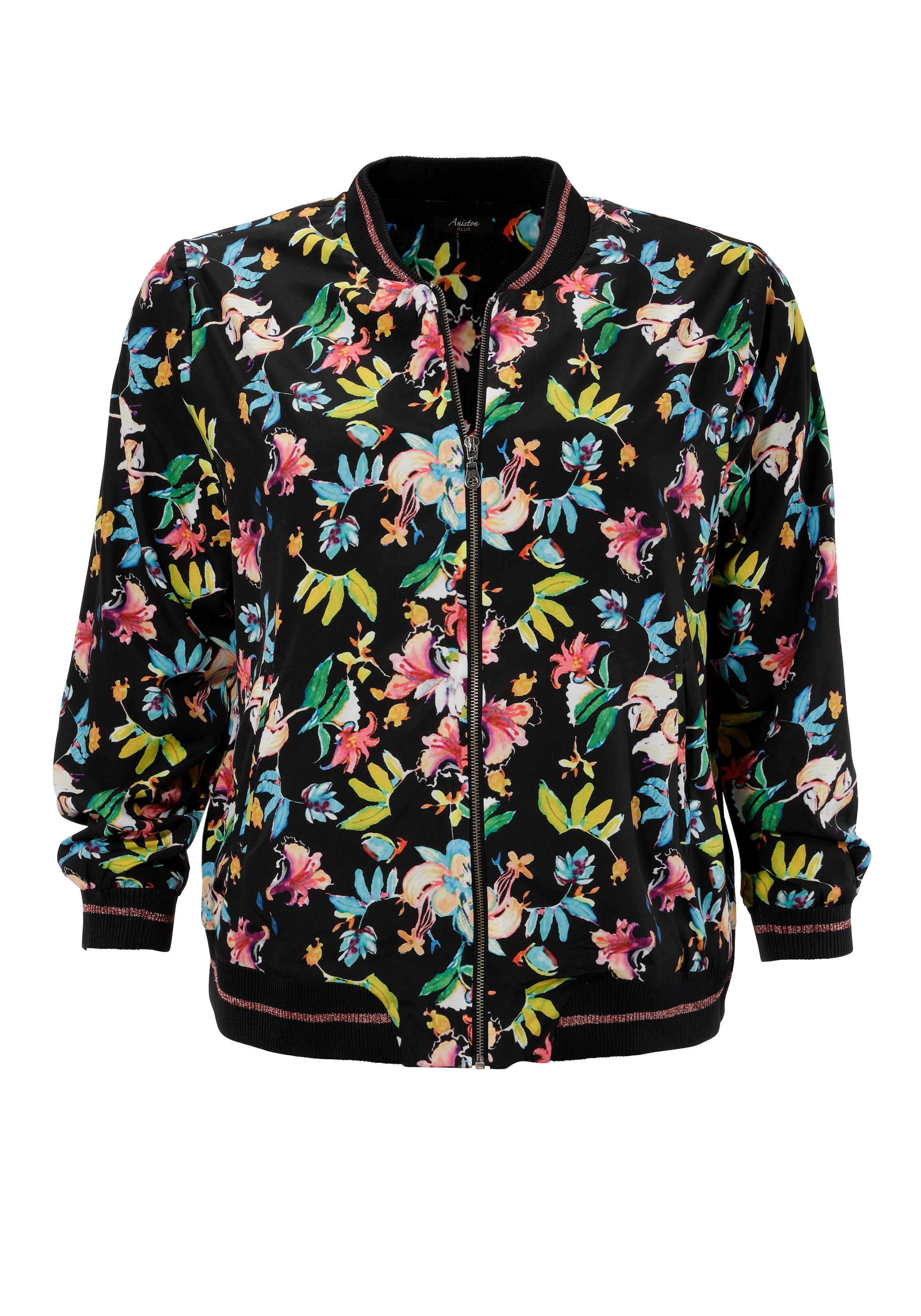 Aniston Jacke in Schwarz: Vorderseite