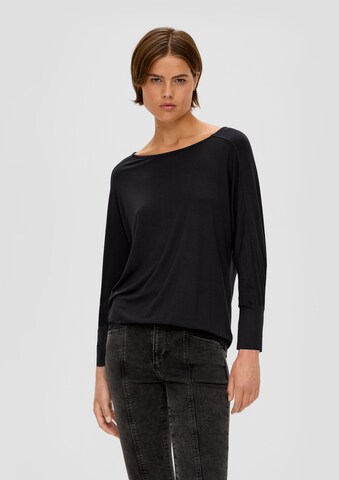 T-shirt s.Oliver en noir : devant