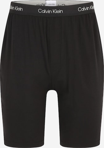 Pantalon de pyjama Calvin Klein Underwear en noir : devant