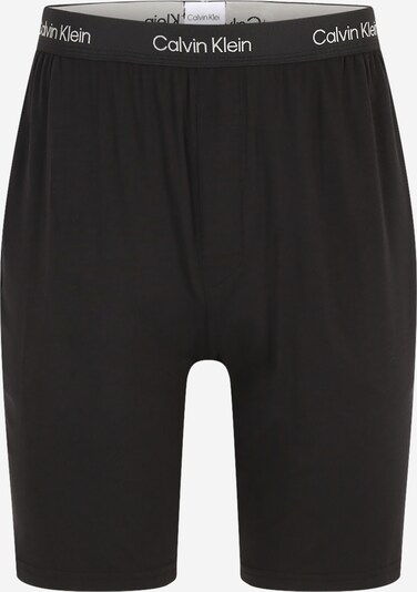 Pantaloncini da pigiama Calvin Klein Underwear di colore nero / bianco, Visualizzazione prodotti