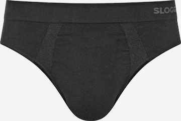 SLOGGI Alushousut 'GO' värissä musta: etupuoli