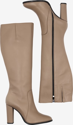 Bottes faina en beige