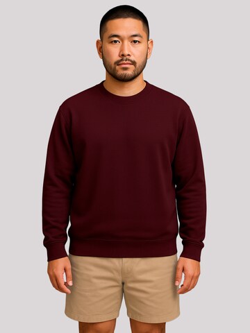F4NT4STIC Sweatshirt 'Escape Discover the World Palm Trees White' in Brown: front
