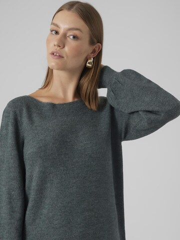 VERO MODA Gebreide jurk 'LEFILE' in Groen