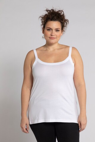 Ulla Popken Shirt in Wit: voorkant