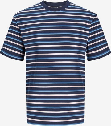 Tricou de la JACK & JONES pe albastru: față