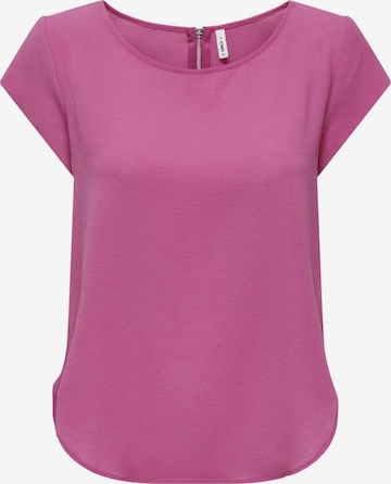 ONLY Shirt in Roze: voorkant