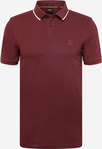 BOSS Shirt 'Passertip' in Rood: voorkant