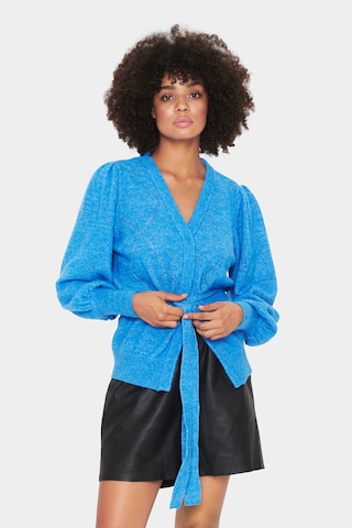 Cardigan SAINT TROPEZ en bleu : devant