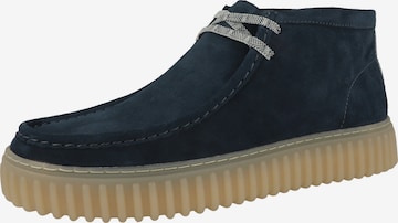 Chaussure à lacets 'Torhill Hi' CLARKS en bleu : devant
