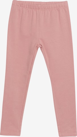MINYMO Regular Leggings in Pink: front