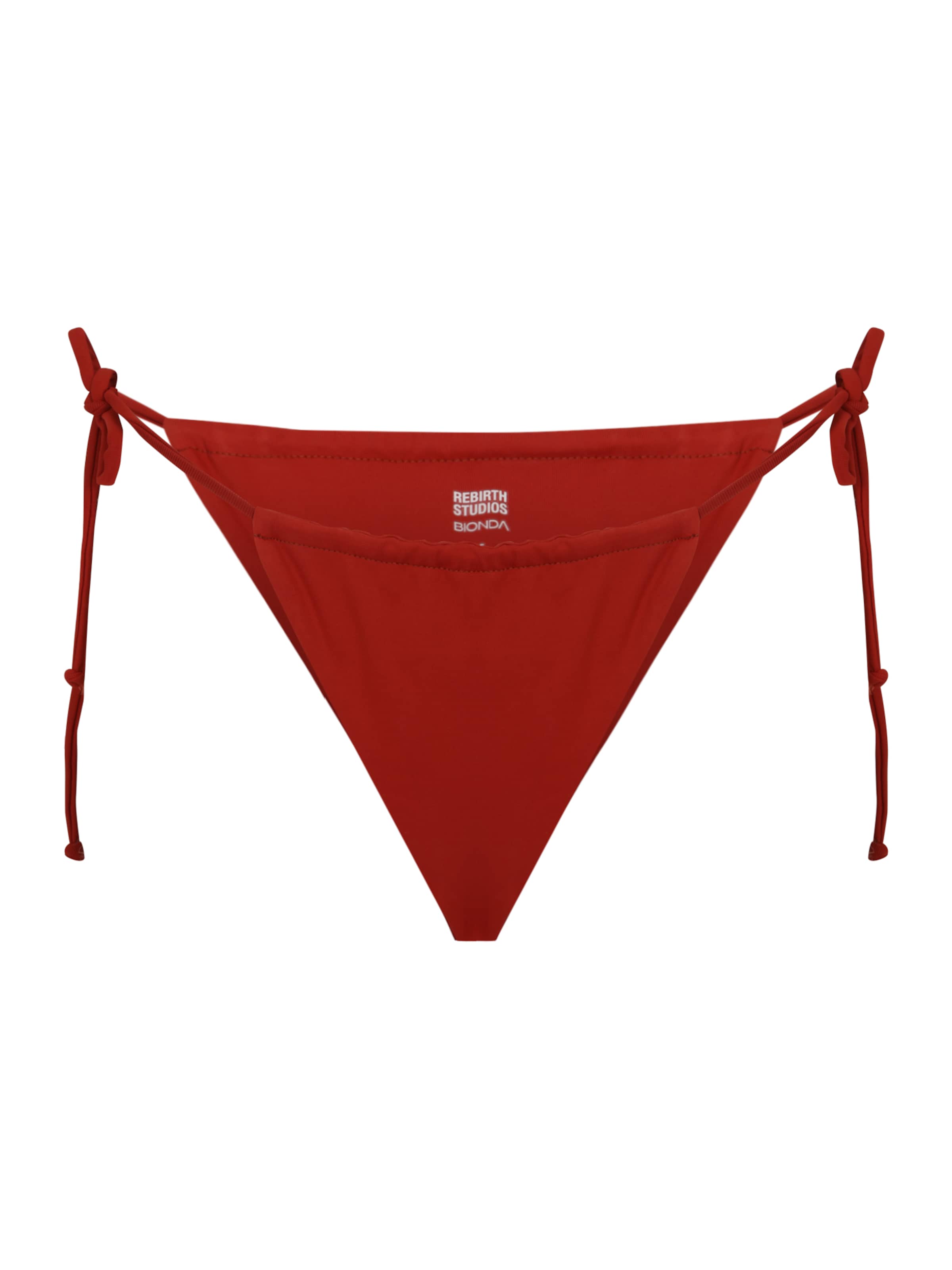 ReBirth Studios x Bionda - Braga de bikini en marrón: frente