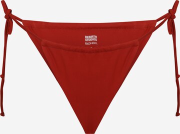 ReBirth Studios x Bionda Bikini Bottoms in Brown: front