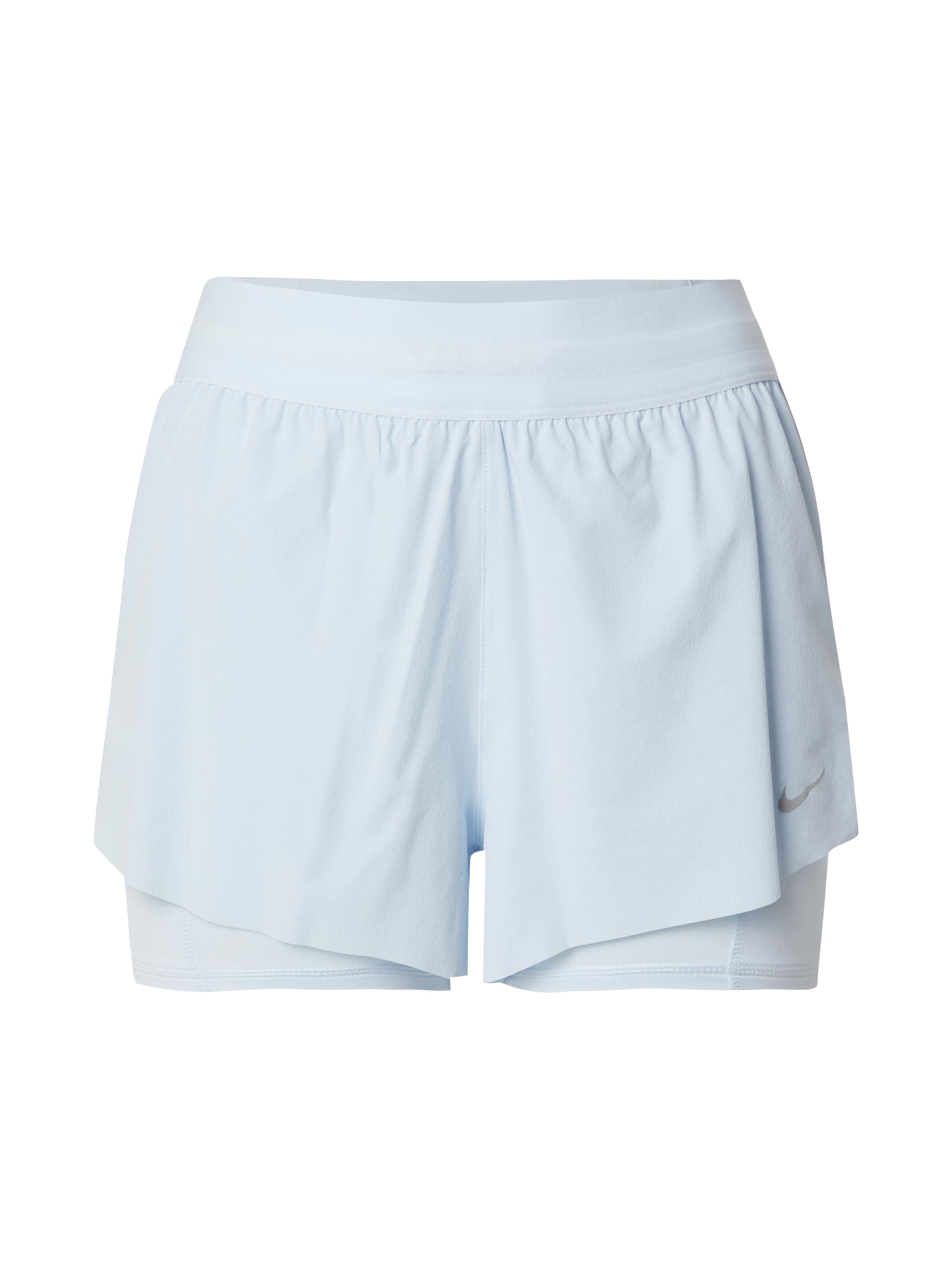 Largi Pantaloni sport 'Swift' de la NIKE pe albastru: față