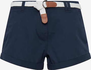 Oxmo Regular Chinoshorts 'CHANETT' in Blau: predná strana