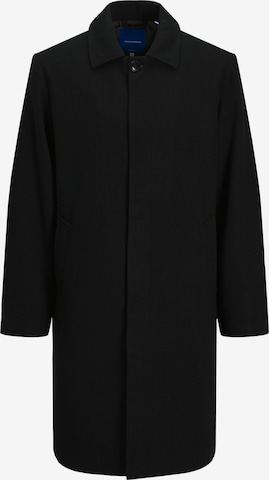 JACK & JONES - Abrigo de entretiempo en negro: frente