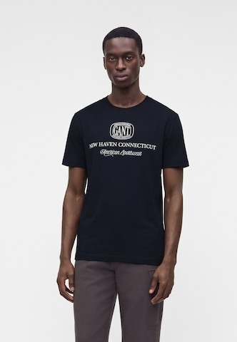 GANT - Camisa em azul: frente