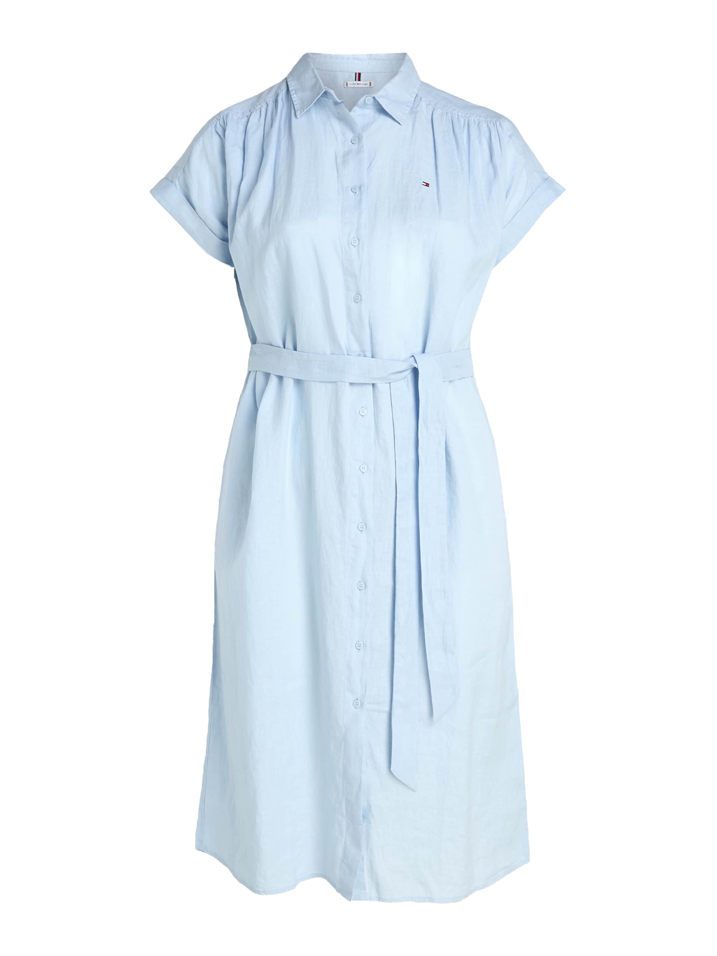 Tommy Hilfiger Curve Skjortklänning 'ESS' i blå: framsida