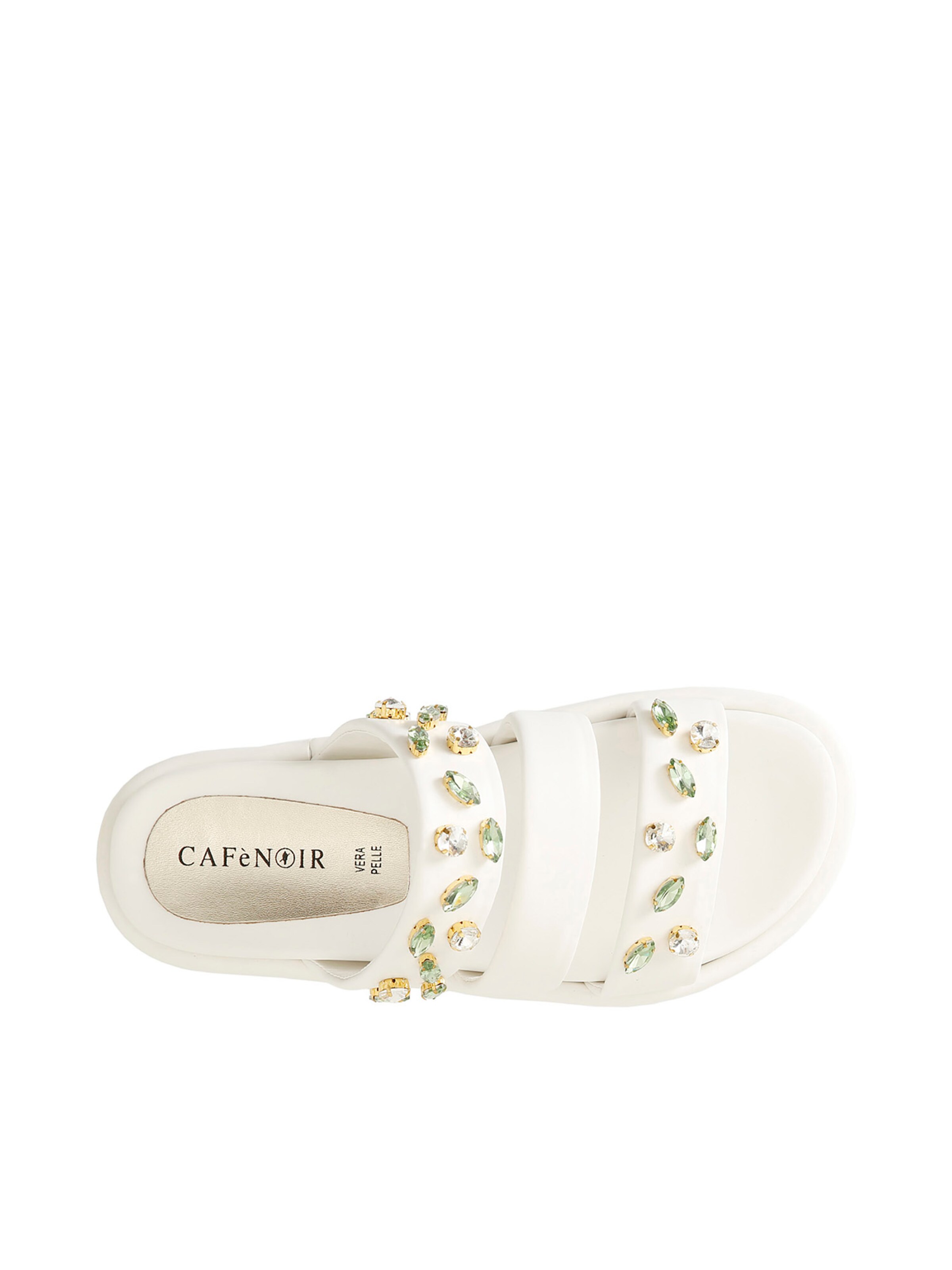 Sandalo di CAFè NOIR in bianco
