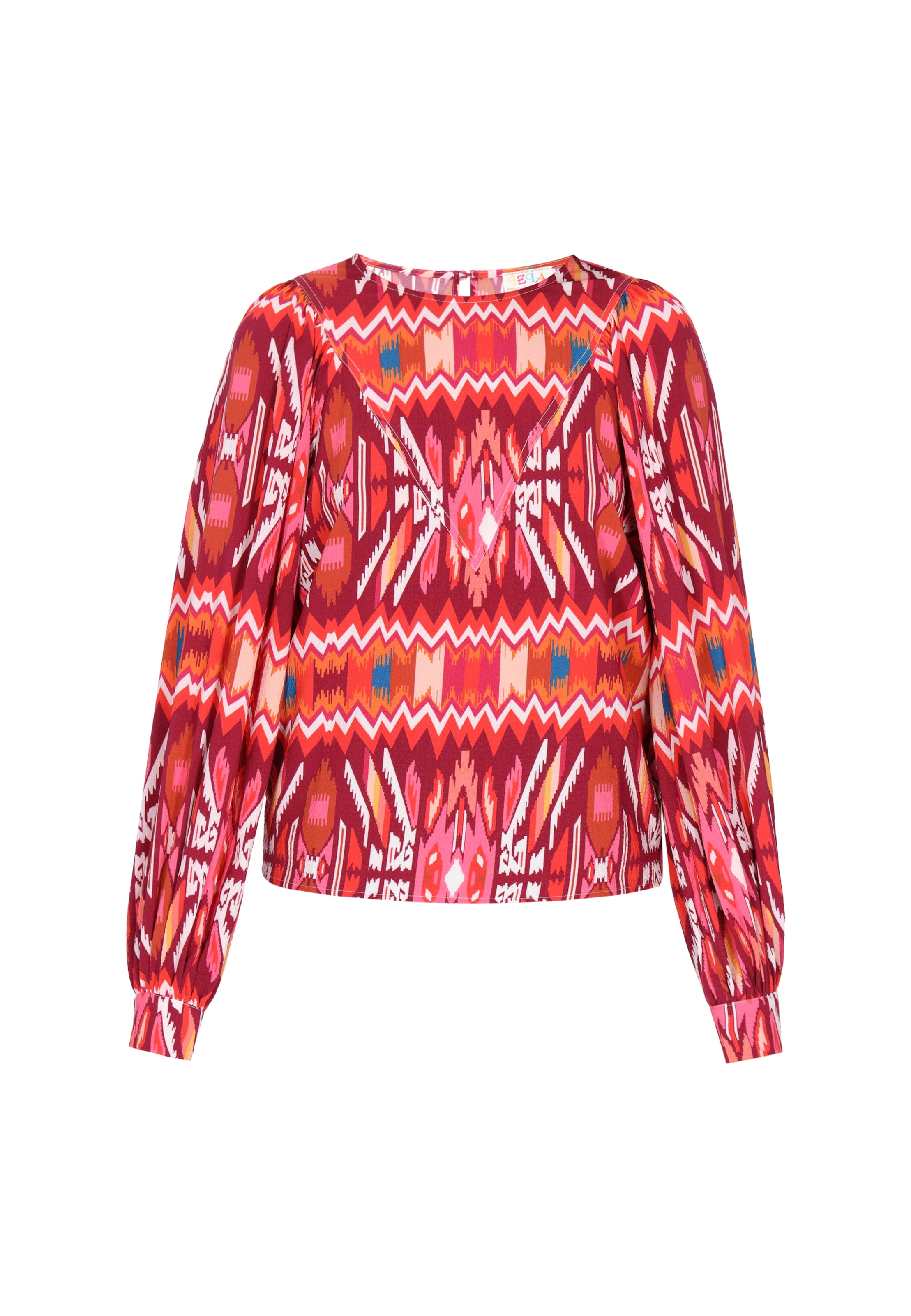 Chemisier IZIA en rouge : devant