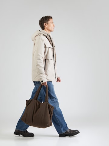INDICODE JEANS Vinterjakke 'Villeson' i beige