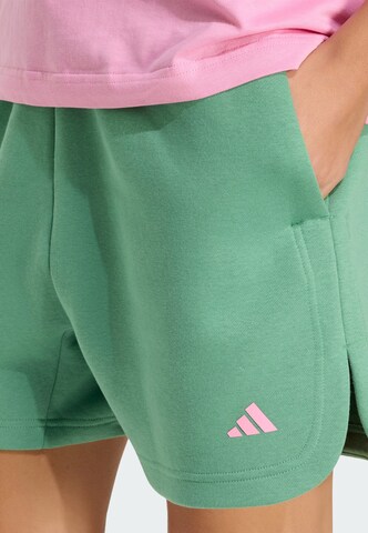 Loosefit Pantalon de sport ADIDAS SPORTSWEAR en vert