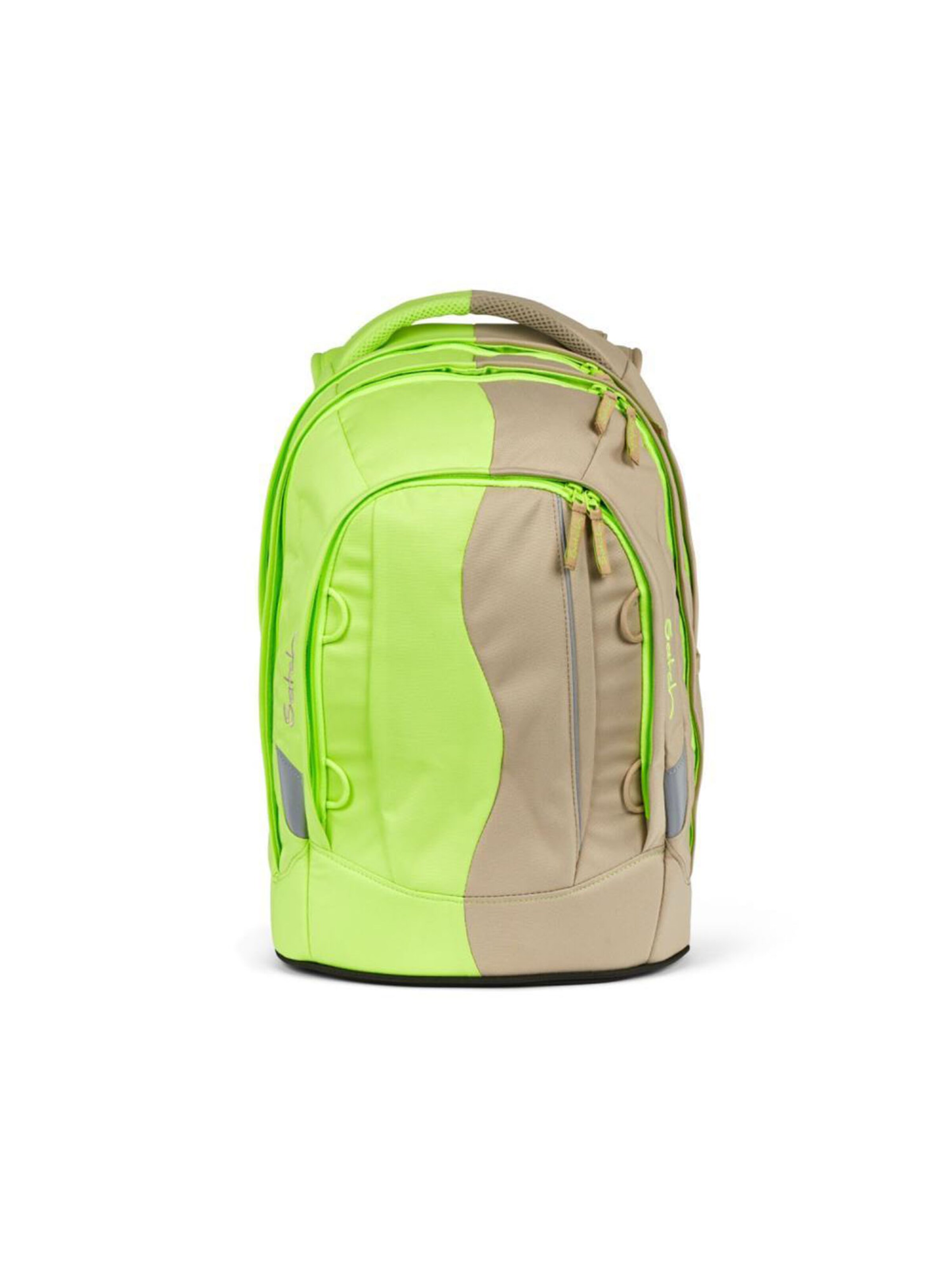 Satch Backpack 'Double Trouble Think Twice' in Green