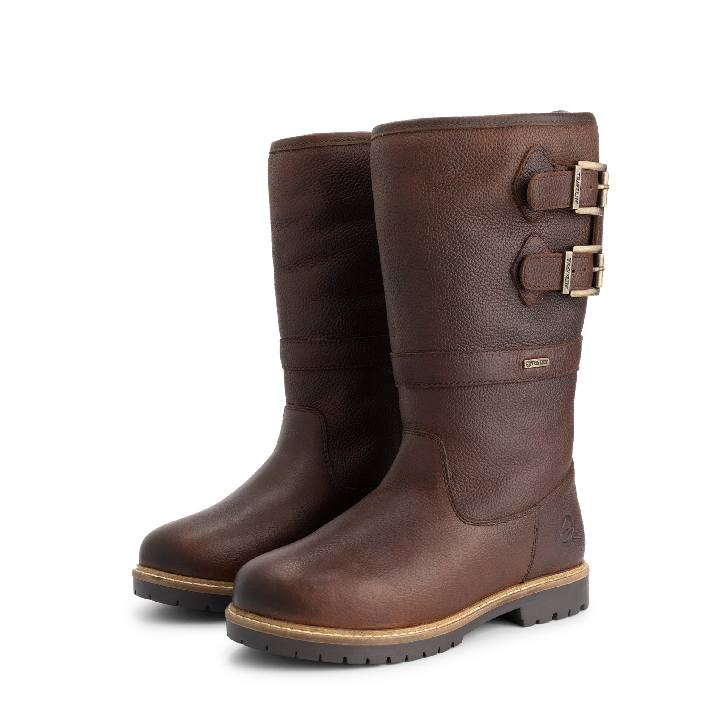 Travelin Laarzen 'Dawson' in Bruin